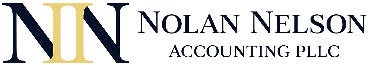 Nolan Nelson Accounting PLLC White text on a black background reads "Z-ACCOUNTING" in capital letters.